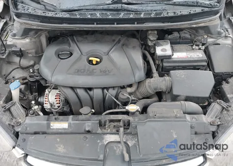 2013 Hyundai Elantra Limited из США, поврежденный, VIN 5NPDH4AEXDH154235